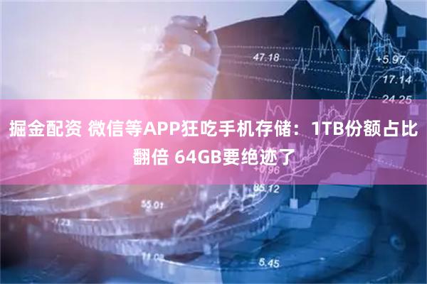 掘金配资 微信等APP狂吃手机存储：1TB份额占比翻倍 64GB要绝迹了